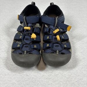 KEEN Newport H2 Shoes Womens Size 6 Blue Black Sandals Waterproof Hiking Outdoor